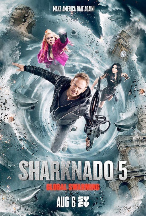 Poster of Syfy's Sharknado 5: Global Swarming (2017)