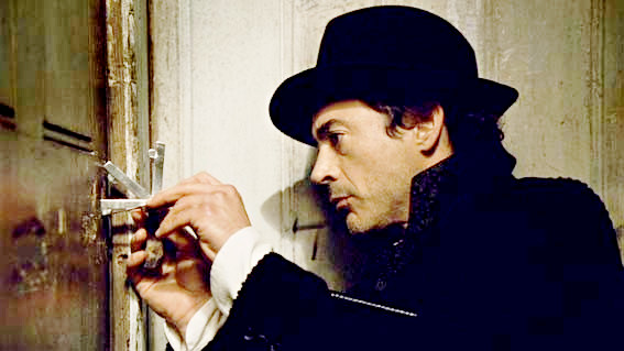 Robert Downey Jr. stars as Sherlock Holmes in Warner Bros. Pictures' Sherlock Holmes (2009)