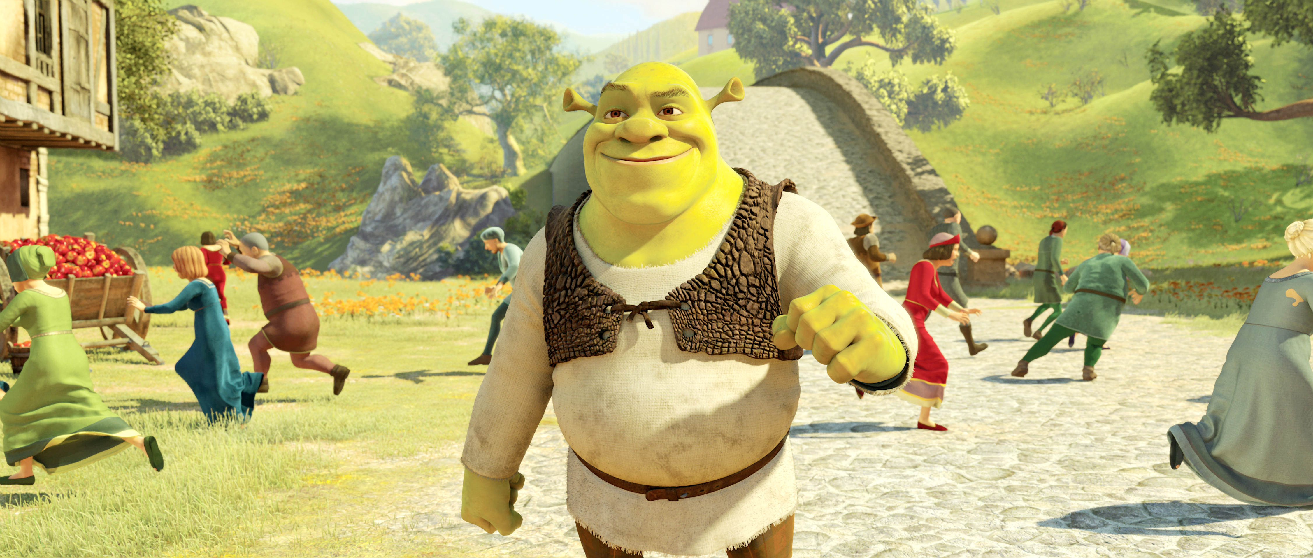 A scene from Paramount Pictures' Shrek Forever After (2010)