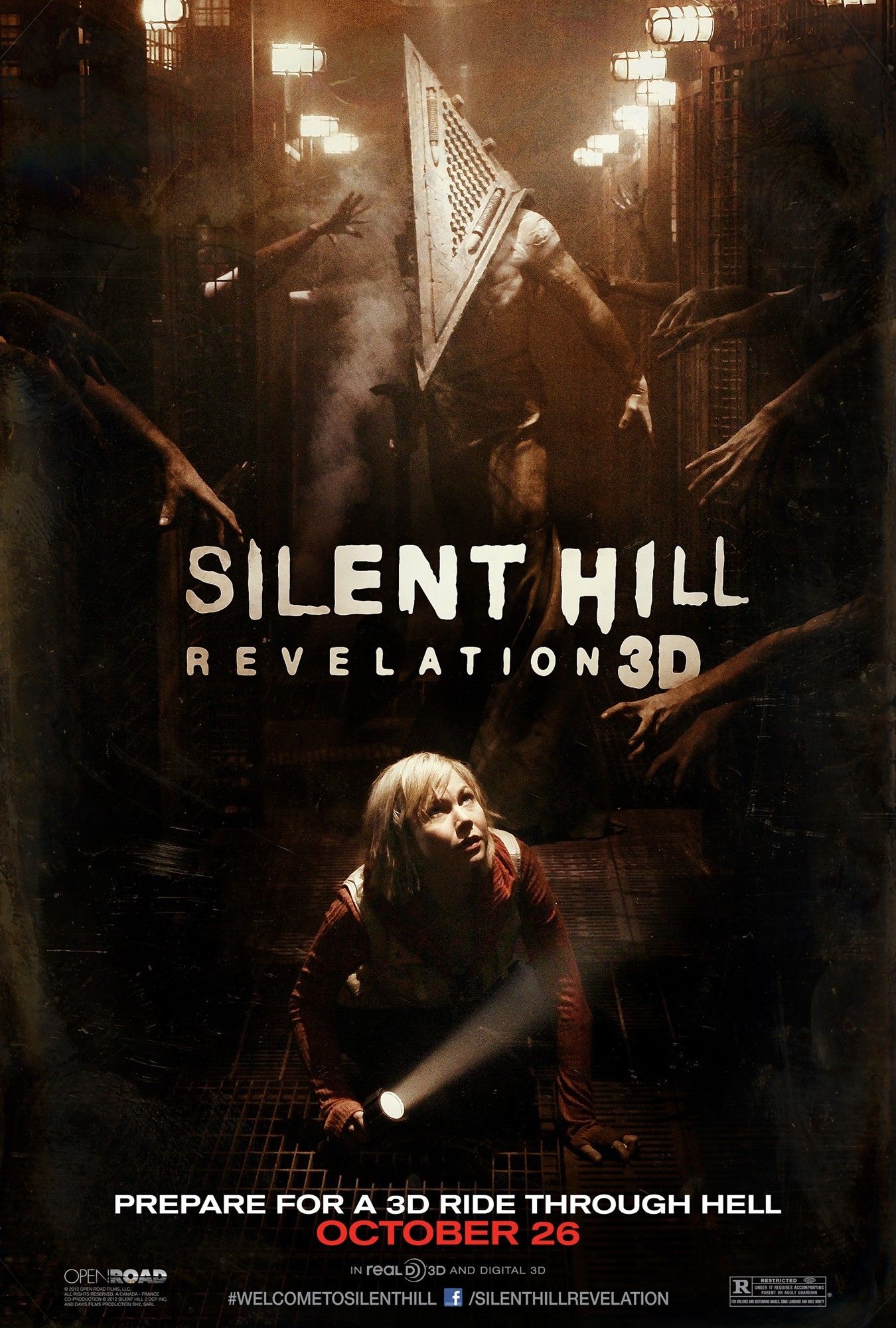 Poster of Open Road Films' Silent Hill: Revelation 3D (2012)