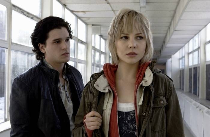 Kit Harington star as Vincent and Adelaide Clemens stars as Heather Mason in Open Road Films' Silent Hill: Revelation 3D (2012)