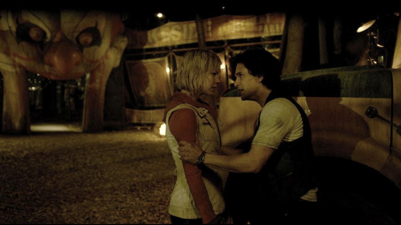 Adelaide Clemens stars as Heather Mason and Kit Harington star as Vincent in Open Road Films' Silent Hill: Revelation 3D (2012)