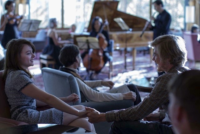 Chloe Moretz stars as Jo-Ann Ellis and Johnny Flynn stars as Christopher Giles in IFC Films' Clouds of Sils Maria (2015)