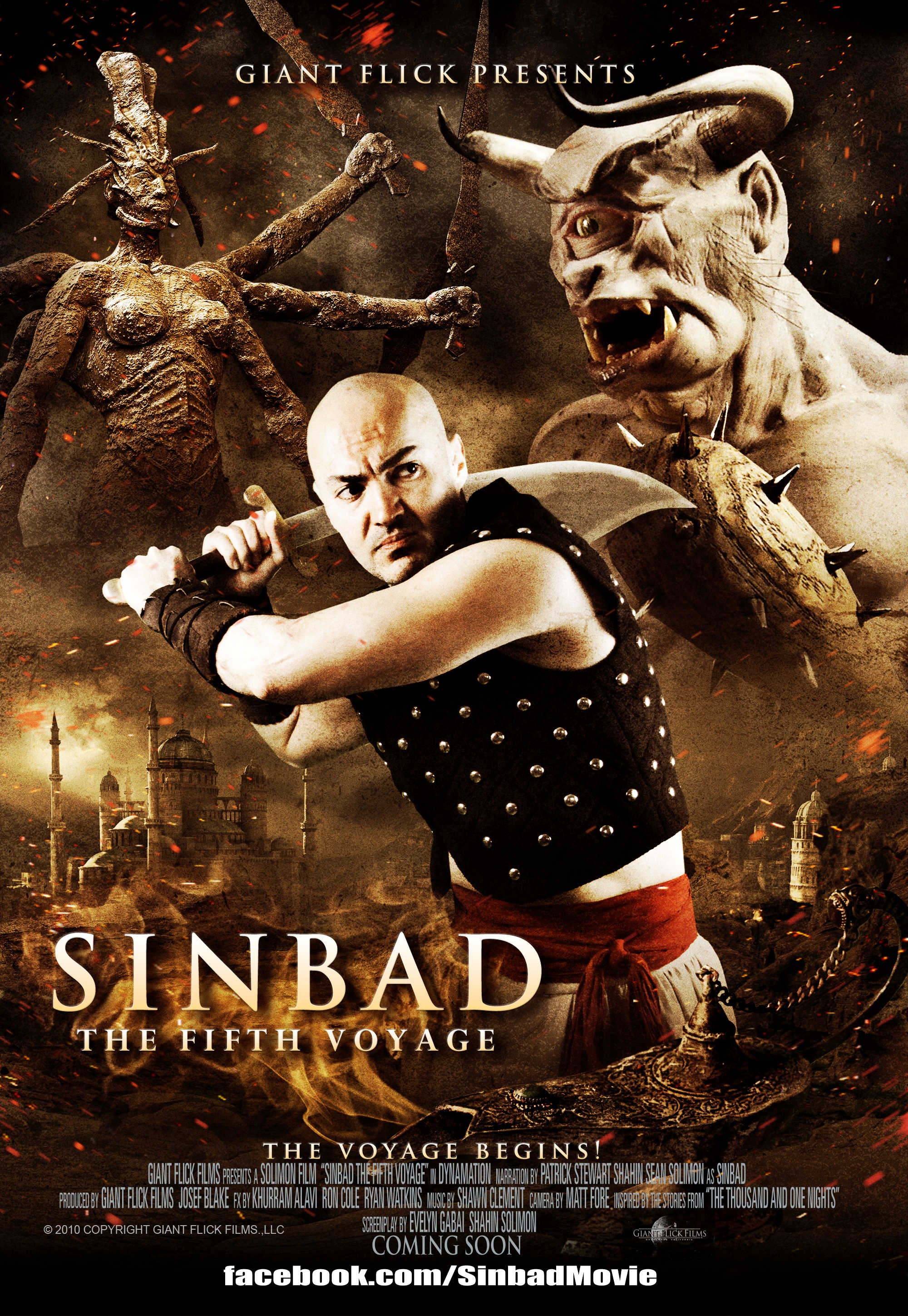 Poster of Giant Flick Films' Sinbad: The Fifth Voyage (2014)