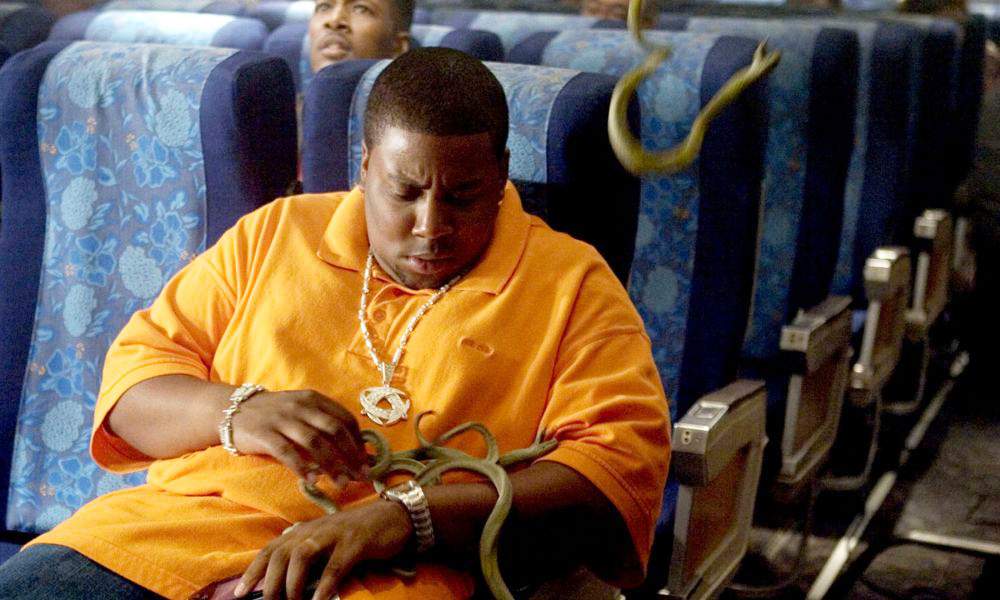 Kenan Thompson as Troy in New Line Cinema's Snakes on a Plane (2006)