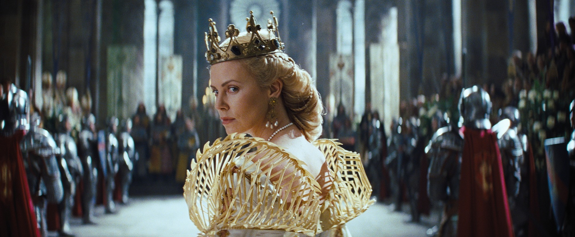 Charlize Theron stars as Queen Ravenna in Universal Pictures' Snow White and the Huntsman (2012)