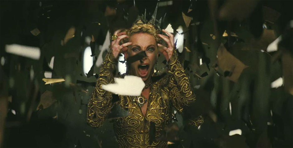 Charlize Theron stars as Queen Ravenna in Universal Pictures' Snow White and the Huntsman (2012)