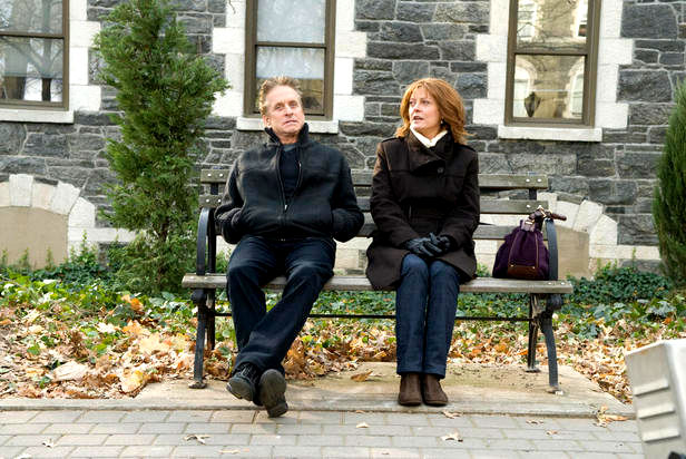 Michael Douglas stars as Ben and Susan Sarandon stars as Nancy in Anchor Bay Films' Solitary Man (2010). Photo credit by Phil Caruso.