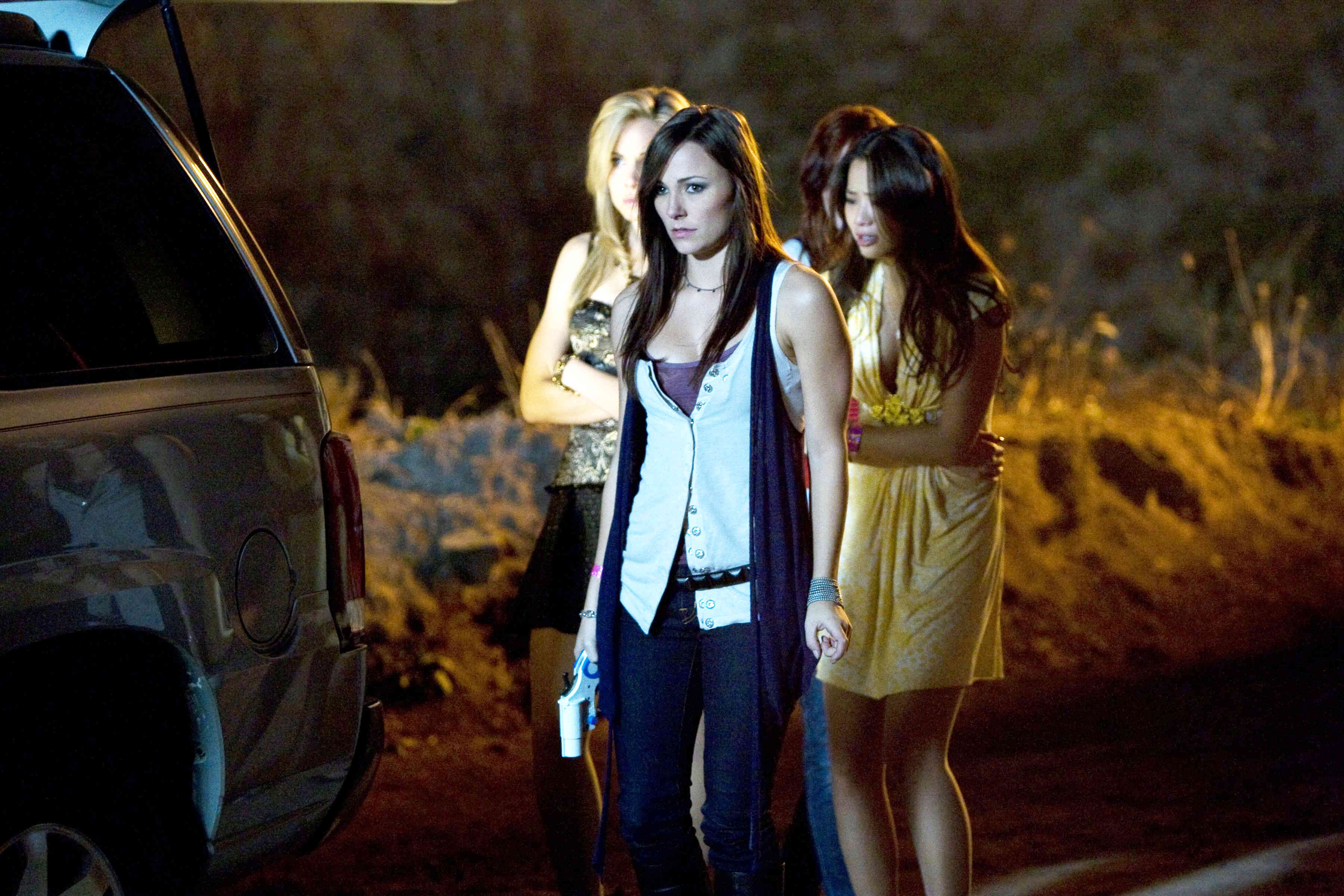 Leah Pipes, Briana Evigan, Rumer Willis and Jamie Chung in Summit Entertainment's Sorority Row (2009)