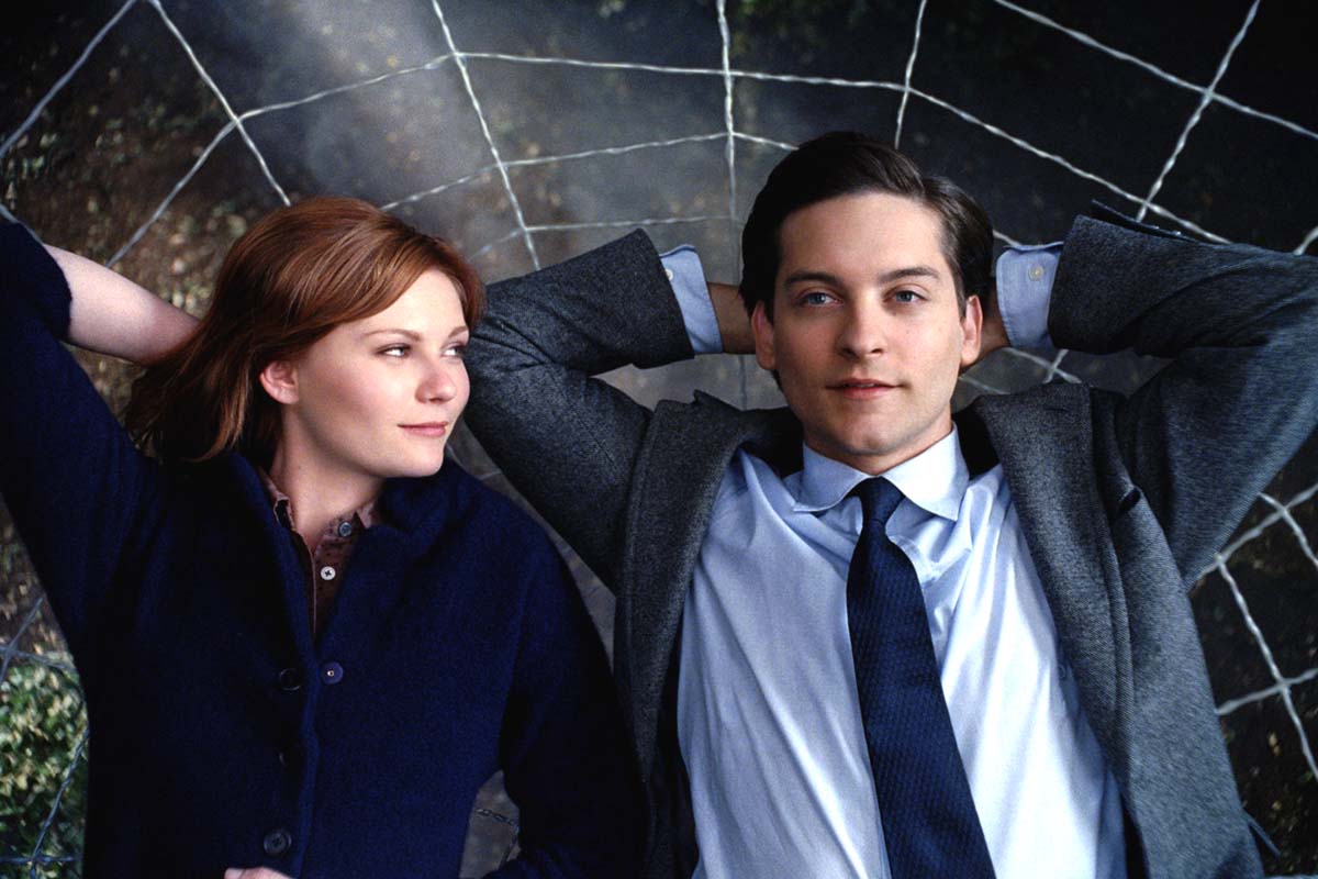 Kirsten Dunst as Mary Jane Watson and Tobey Maguire as Peter Parker in Columbia Pictures' Spider-Man 3 (2007)