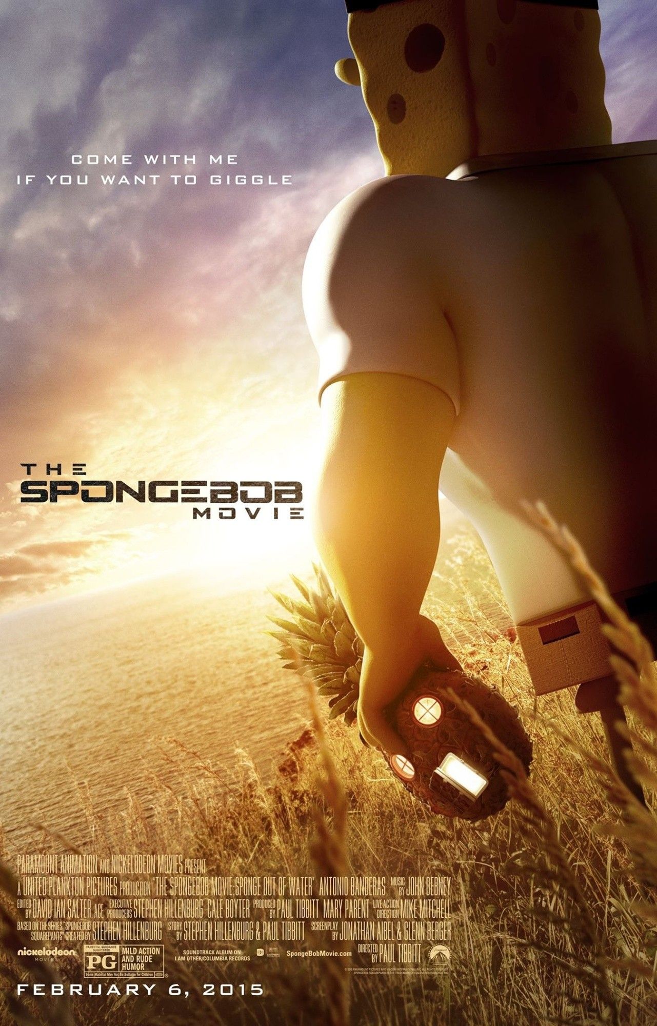 Poster of Paramount Pictures' The SpongeBob Movie: Sponge Out of Water (2015)