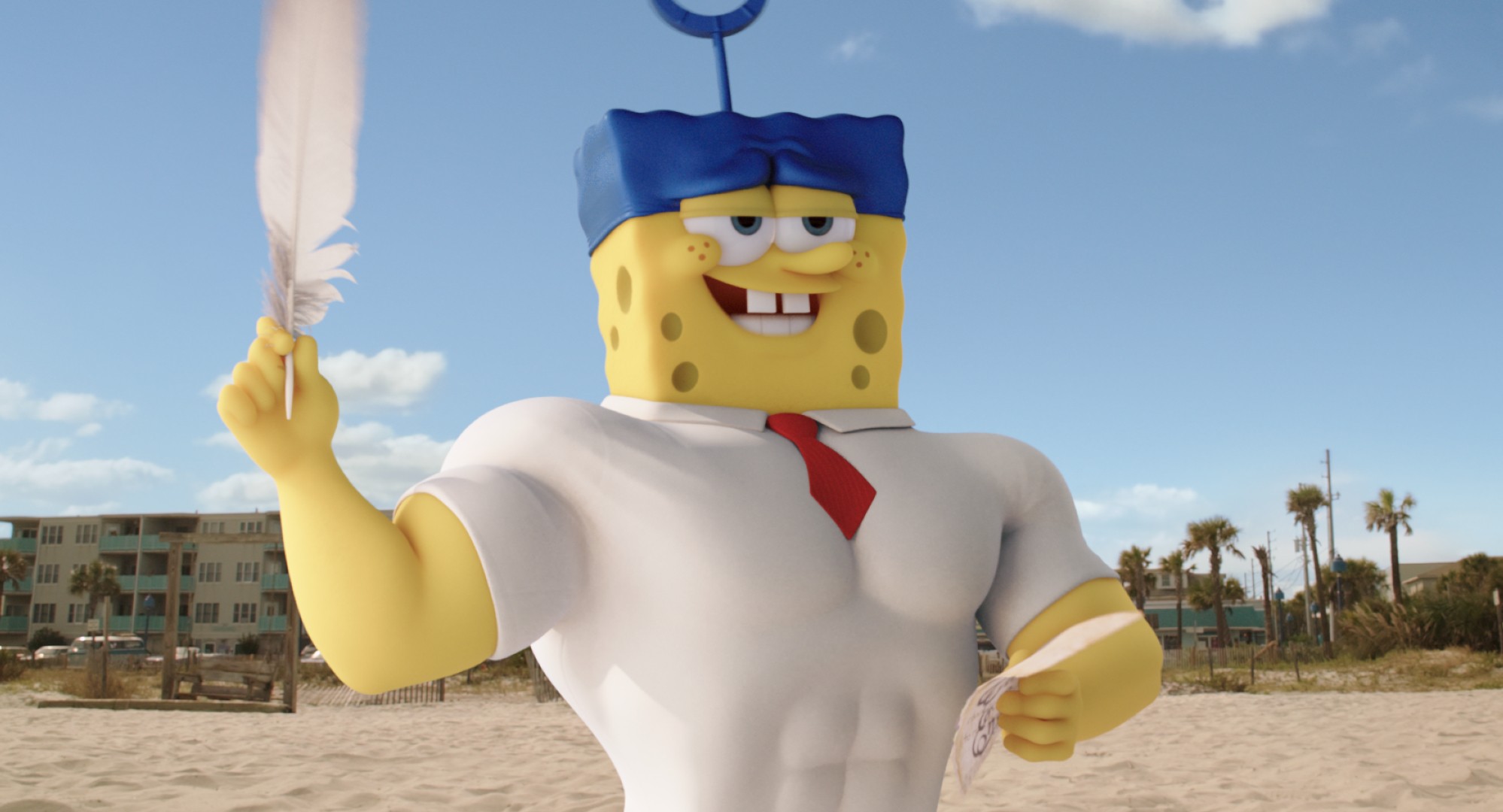 SpongeBob SquarePants from Paramount Pictures' The SpongeBob Movie: Sponge Out of Water (2015)