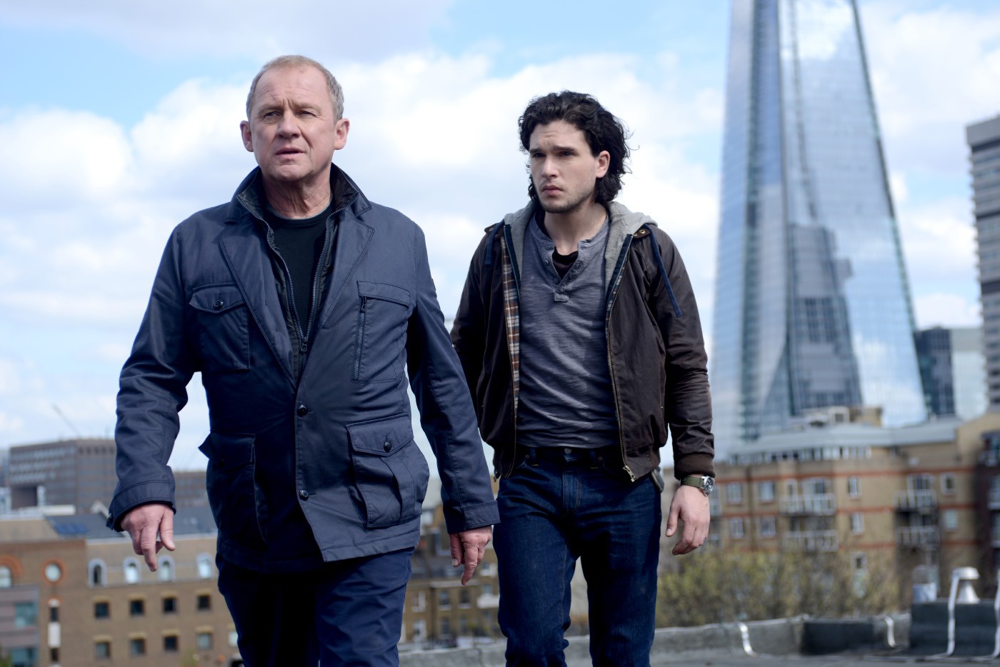 Peter Firth stars as Harry Pearce and Kit Harington stars as Will Holloway in Saban Films' MI-5 (2015)