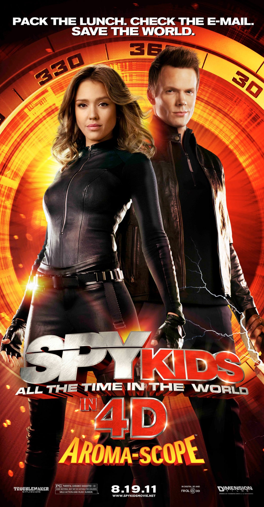 Poster of Dimension Films' Spy Kids 4: All the Time in the World (2011)