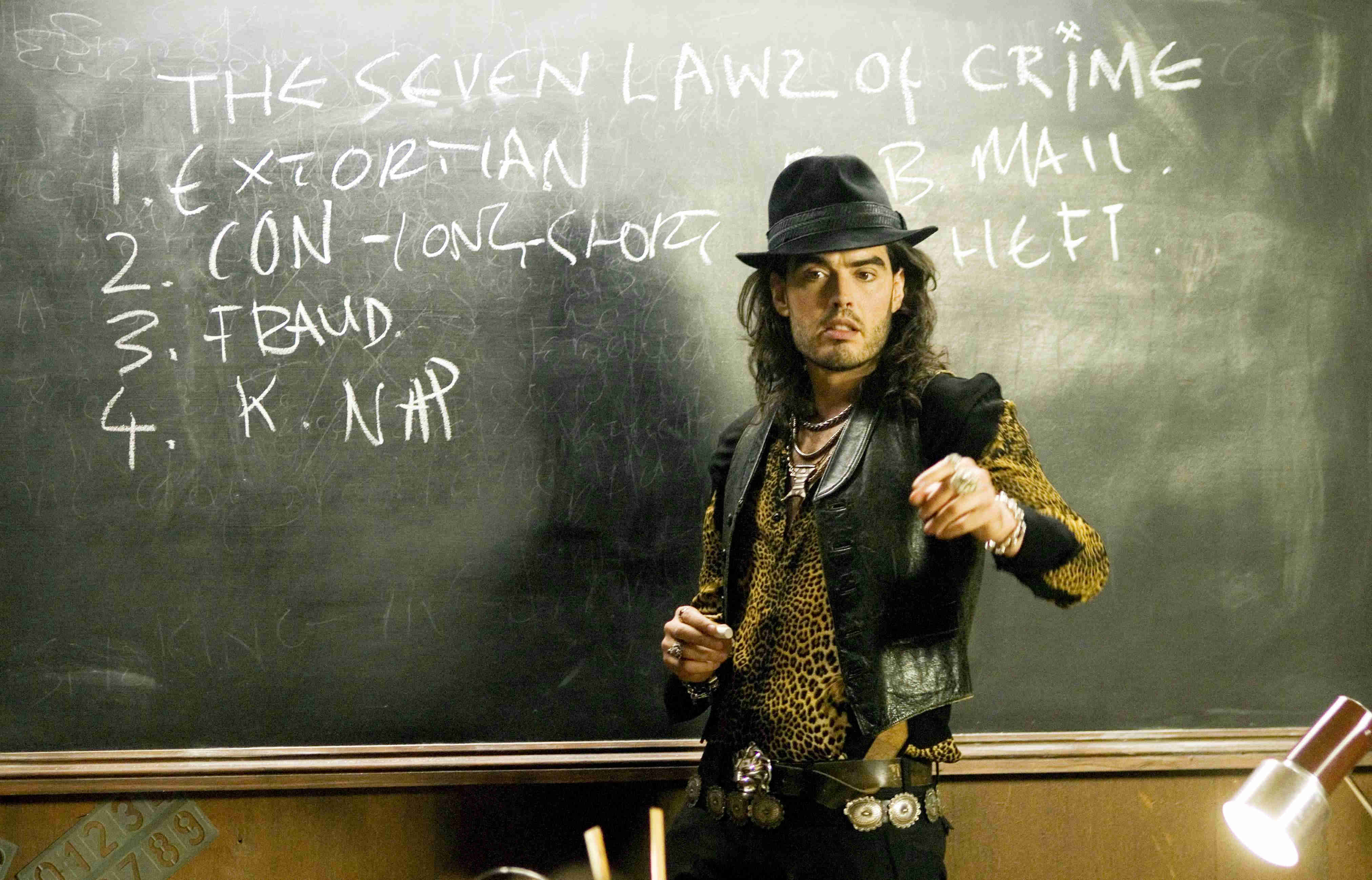 Russell Brand stars as Flash in NeoClassics Films' St. Trinian's (2009)