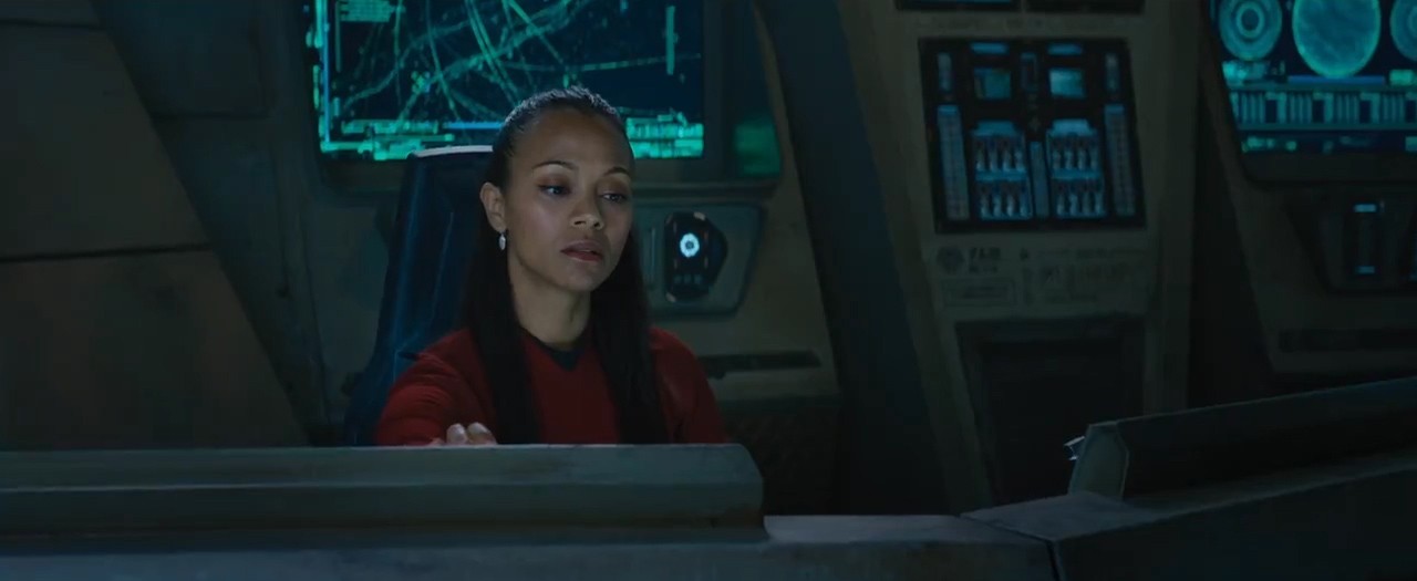 Zoe Saldana stars as Uhura in Paramount Pictures' Star Trek Beyond (2016)