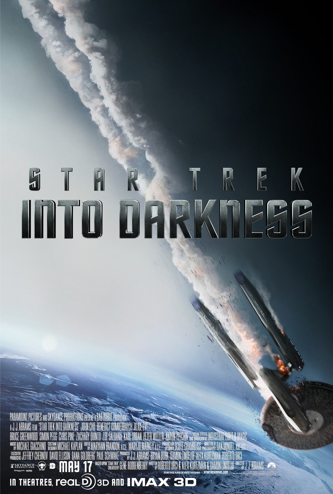 Poster of Paramount Pictures' Star Trek Into Darkness (2013)