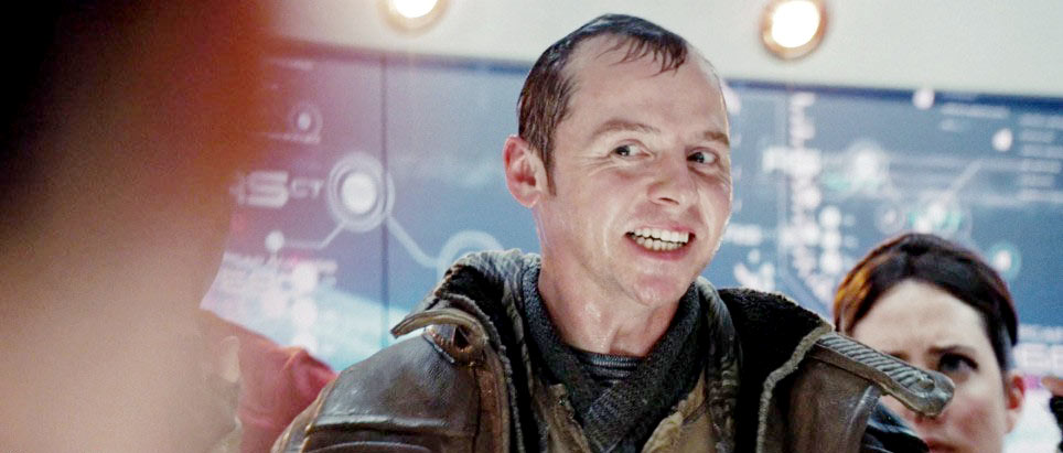 Simon Pegg stars as Scotty in Paramount Pictures' Star Trek (2009)