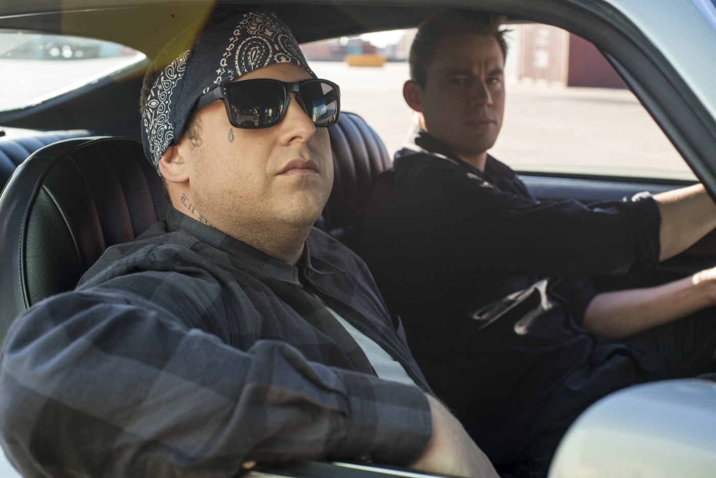 Jonah Hill stars as Schmidt and Channing Tatum stars as Jenko in Columbia Pictures' 22 Jump Street (2014)