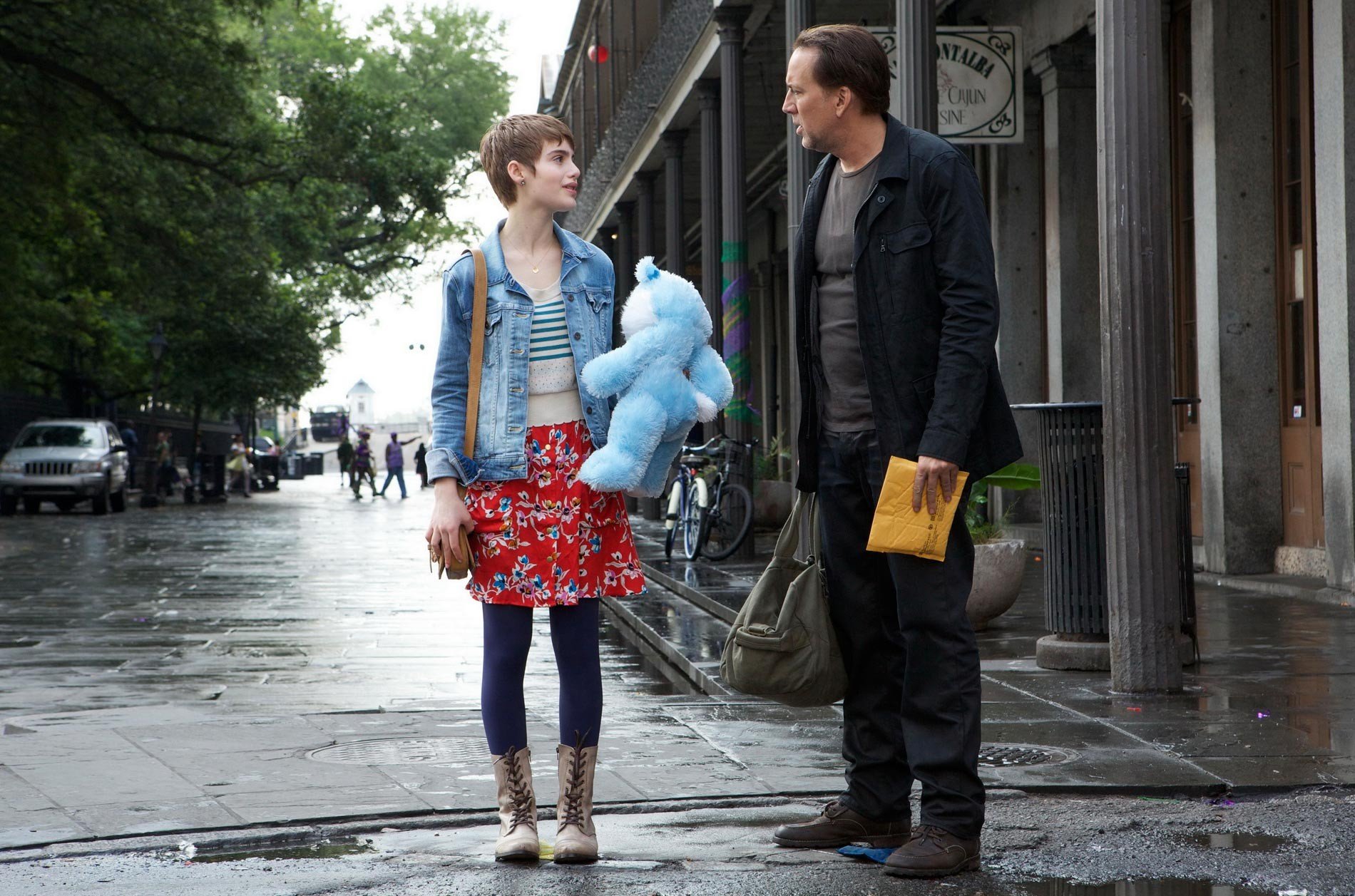 Sami Gayle stars as Alison and Nicolas Cage stars as Will Montgomery in Millennium Films' Stolen (2012)