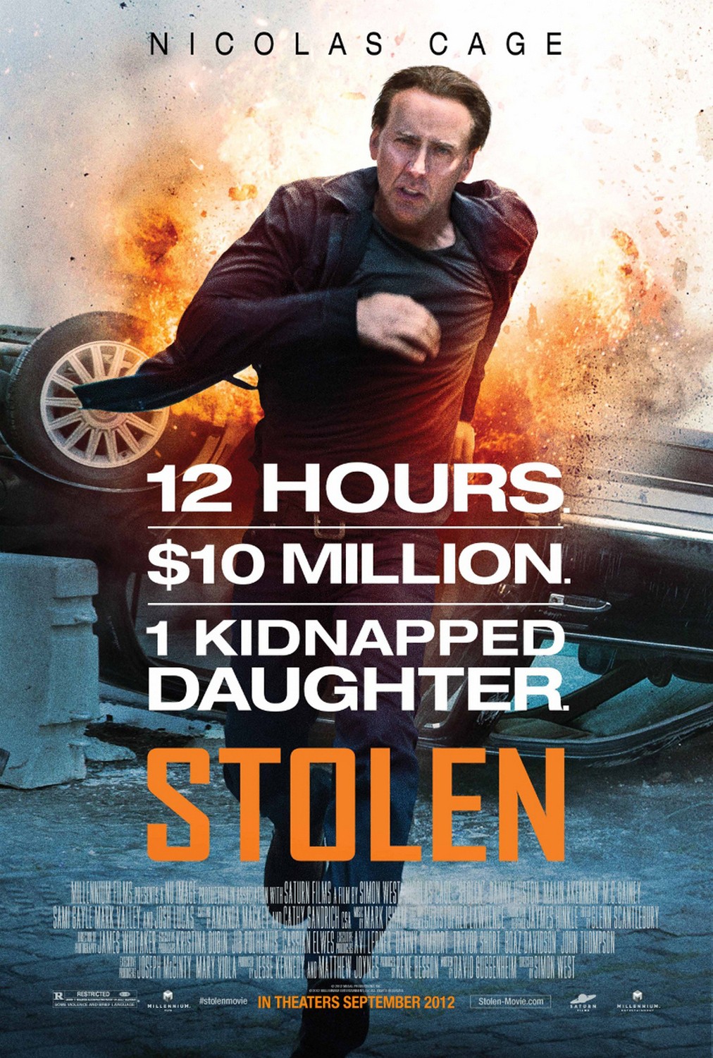 Poster of Millennium Films' Stolen (2012)