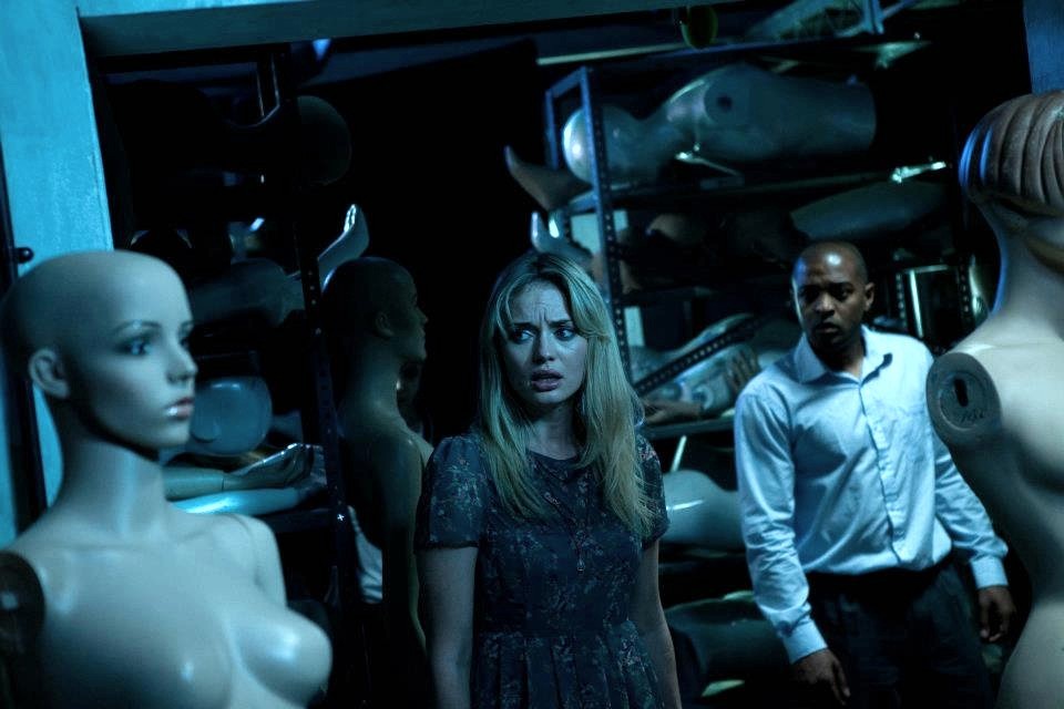 Laura Haddock stars as Nikki and Noel Clarke stars as Charlie in Magnet Releasing's Storage 24 (2012)