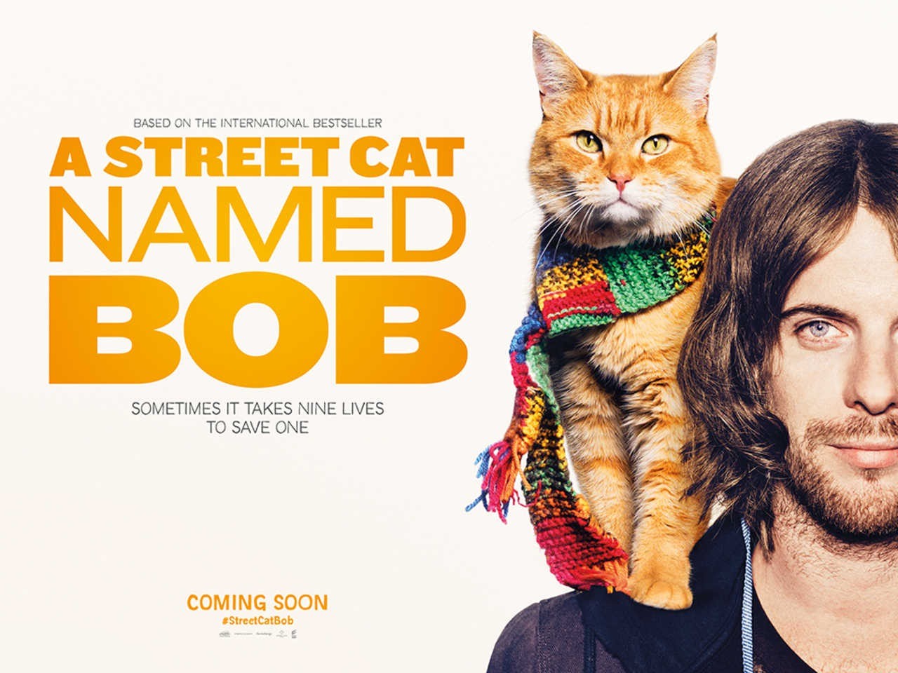 Poster of Sony Pictures' A Street Cat Named Bob (2016)
