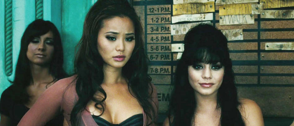 Jamie Chung stars as Amber and Vanessa Hudgens stars as Blondie in Warner Bros. Pictures' Sucker Punch (2011)