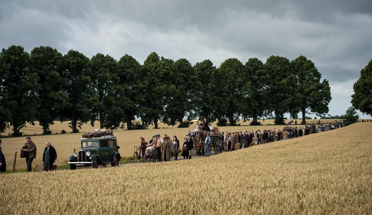 A scene from The Weinstein Company's Suite Francaise (2015)
