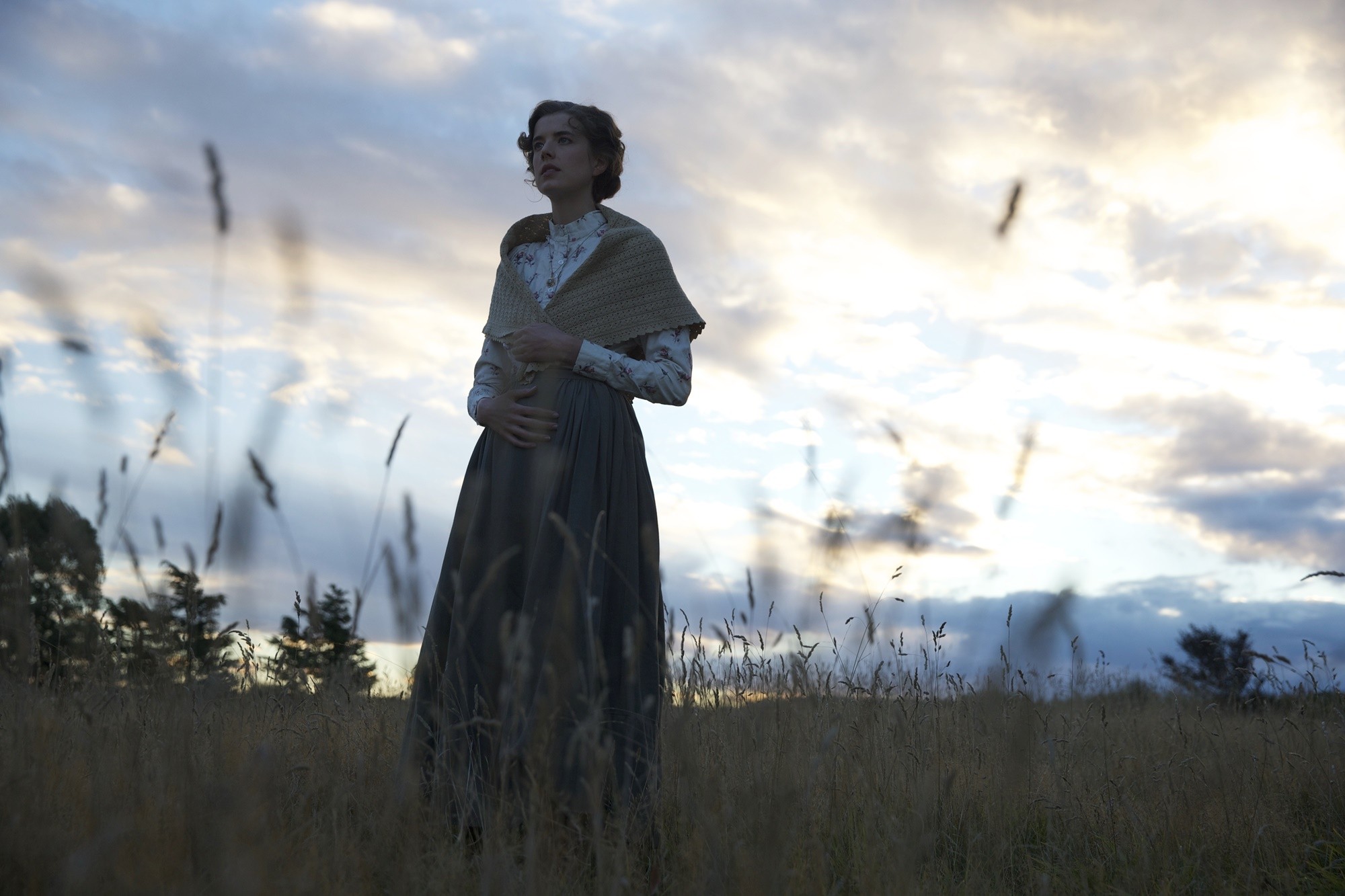 Agyness Deyn stars as Chris Guthrie in Magnolia Pictures' Sunset Song (2016)