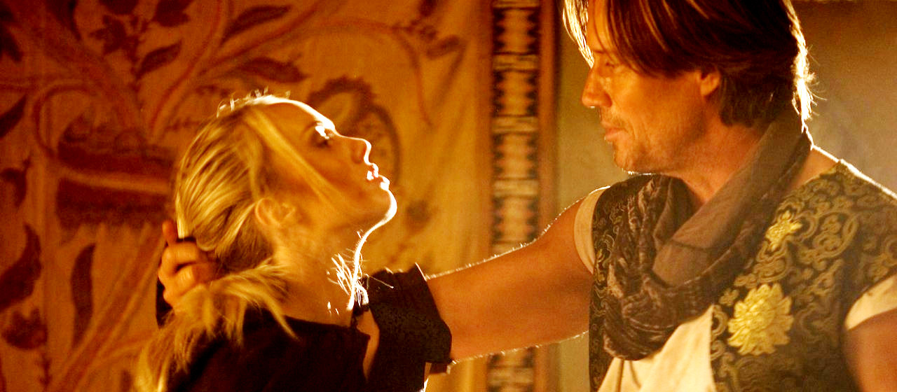 Melissa Ordway stars as Tanis and Kevin Sorbo stars as Aedan in KIPPJK's Tales of an Ancient Empire (2010)
