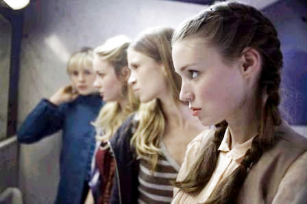 Brie Larson, Amy Ferguson, Rooney Mara and Georgia King in Anchor Bay Films' Tanner Hall (2011)