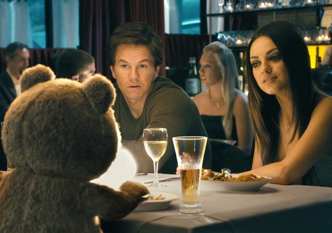 Mark Wahlberg stars as John, Mila Kunis stars as Lori and Ted in Universal Pictures' Ted (2012)