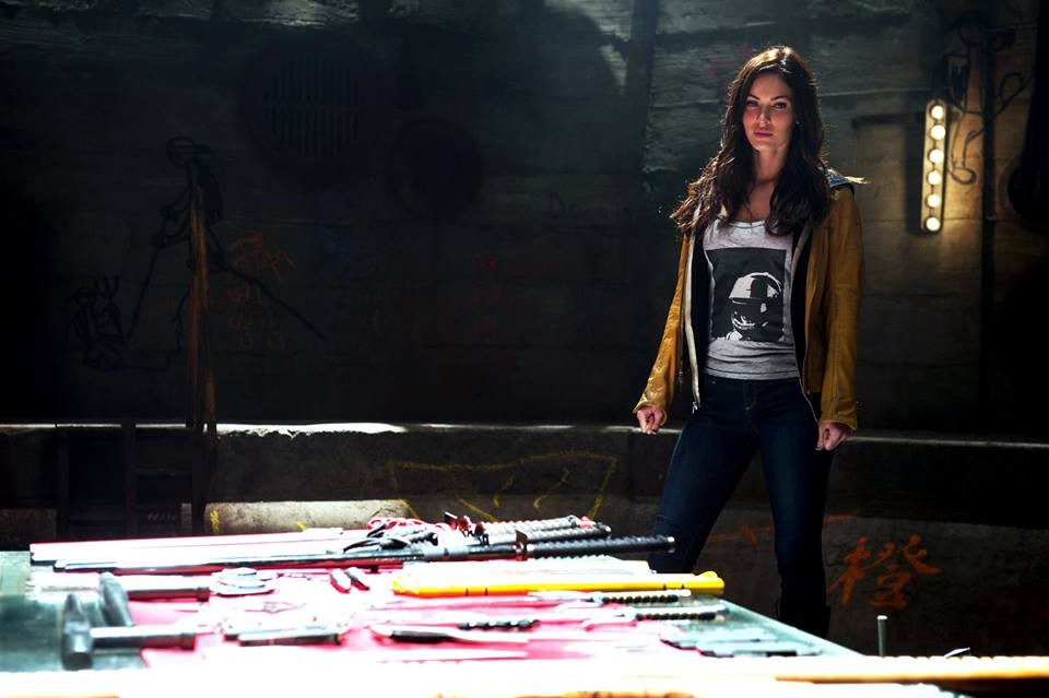 Megan Fox stars as April O'Neil in Paramount Pictures' Teenage Mutant Ninja Turtles (2014)
