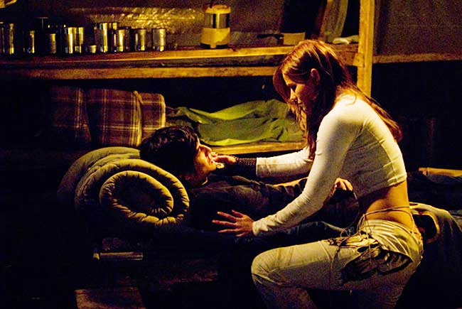 Jon Foo stars as Jin Kazama and Kelly Overton stars as Christie Monteiro in Crystal Sky Pictures' Tekken (2009)