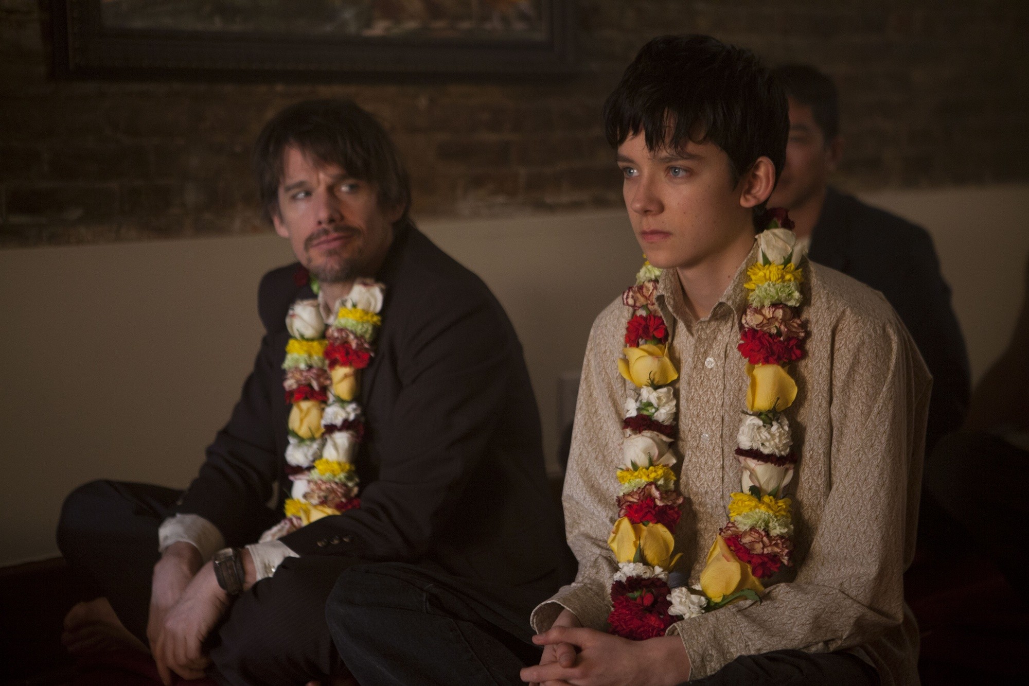 Ethan Hawke stars as Les and Asa Butterfield stars as Jude in Screen Media Films' Ten Thousand Saints (2015)