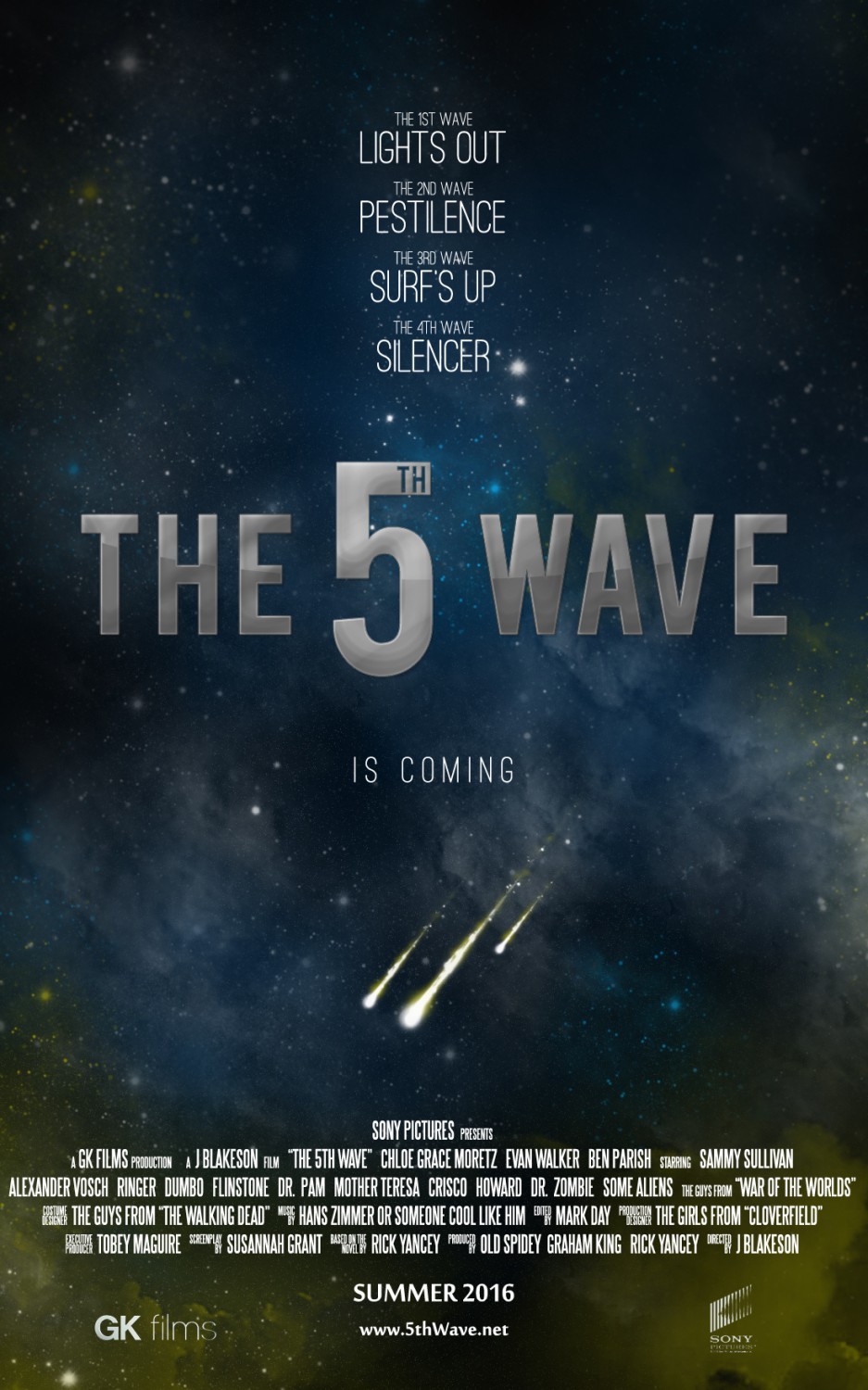 Poster of Columbia Pictures' The 5th Wave (2016)