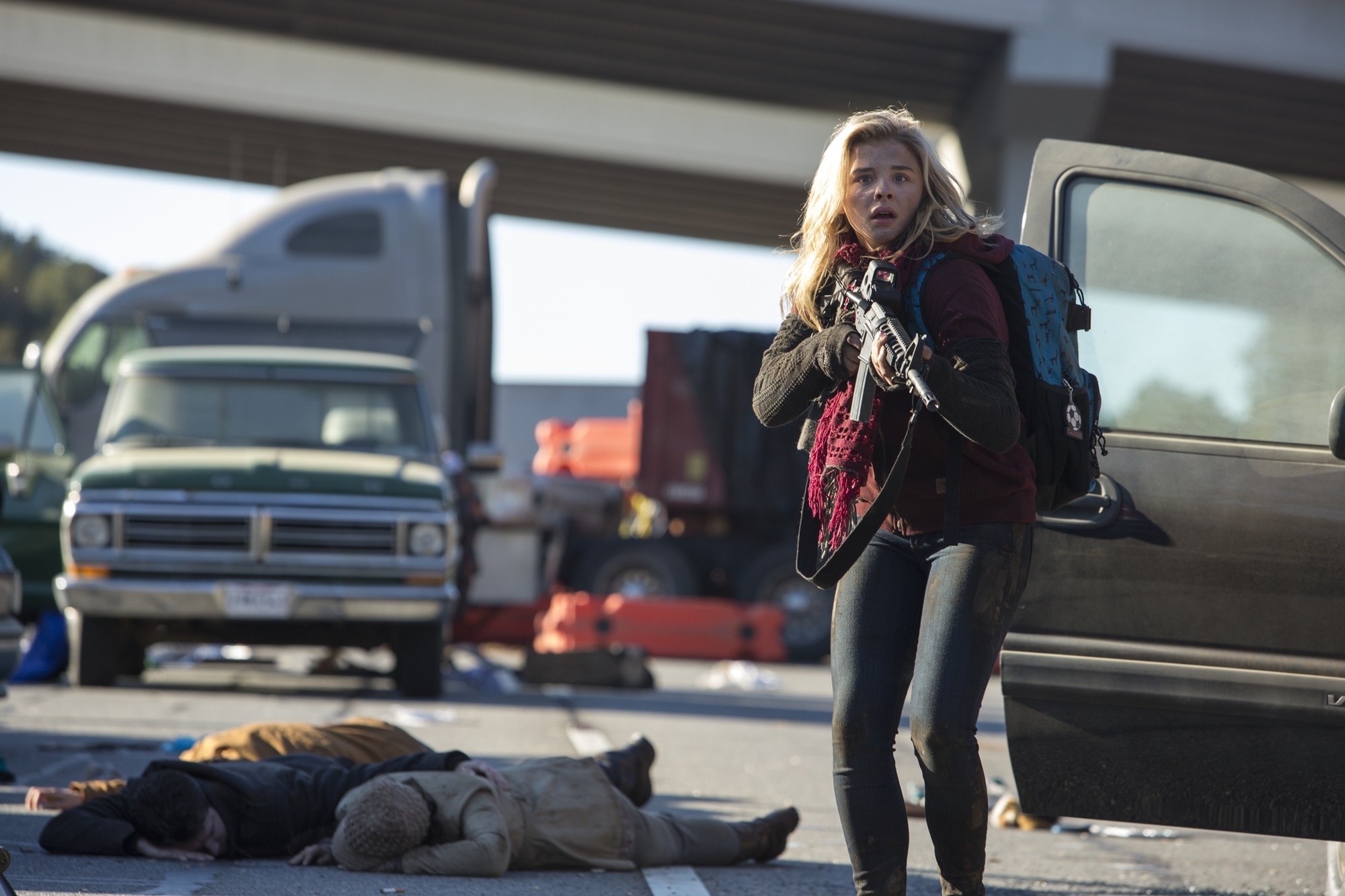 Chloe Moretz stars as Cassie Sullivan in Columbia Pictures' The 5th Wave (2016)