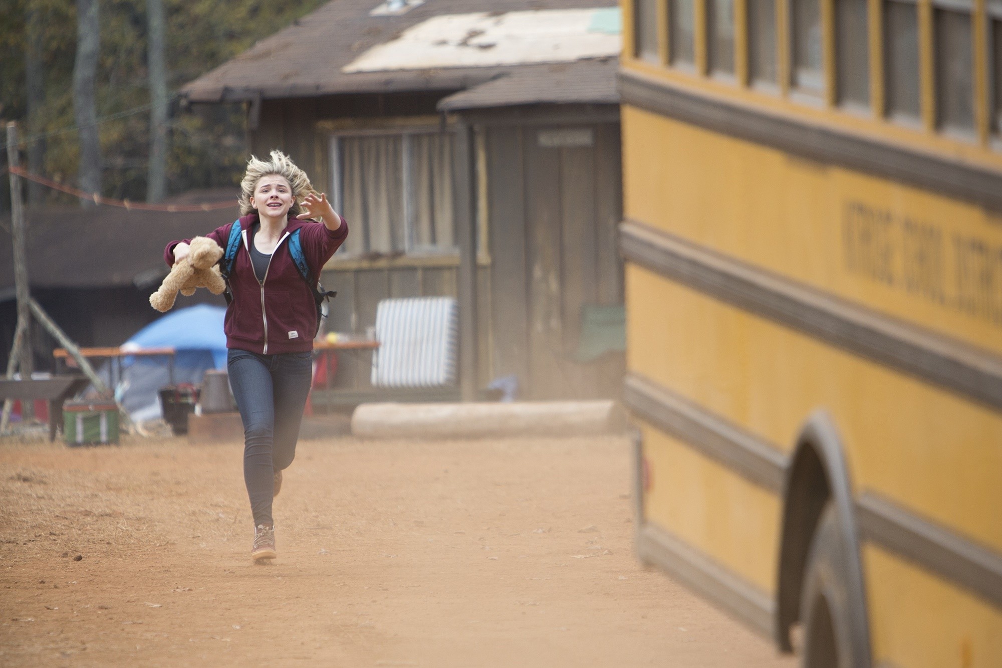 Chloe Moretz stars as Cassie Sullivan in Columbia Pictures' The 5th Wave (2016)