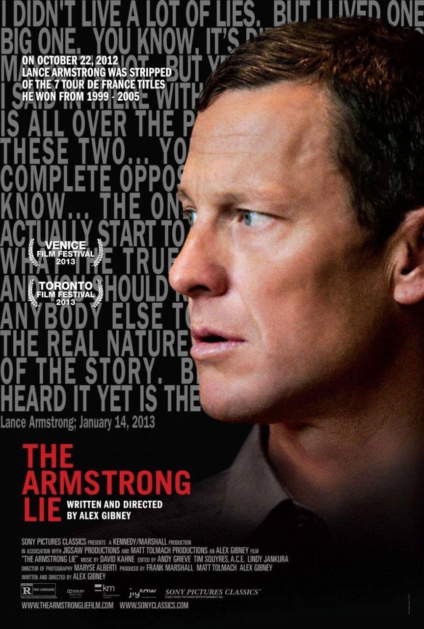 Poster of Sony Pictures Classics' The Armstrong Lie (2013)