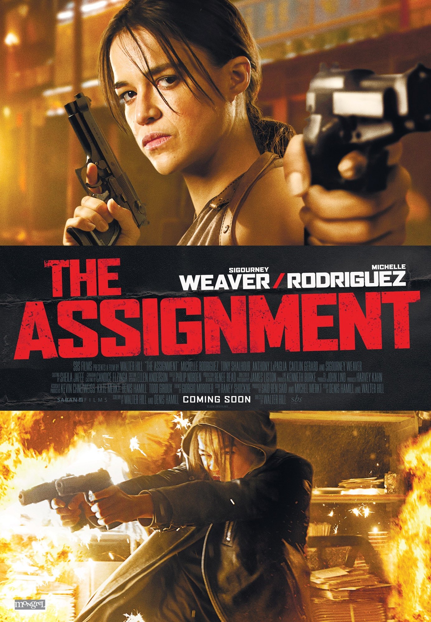 Poster of Saban Films' The Assignment (2017)