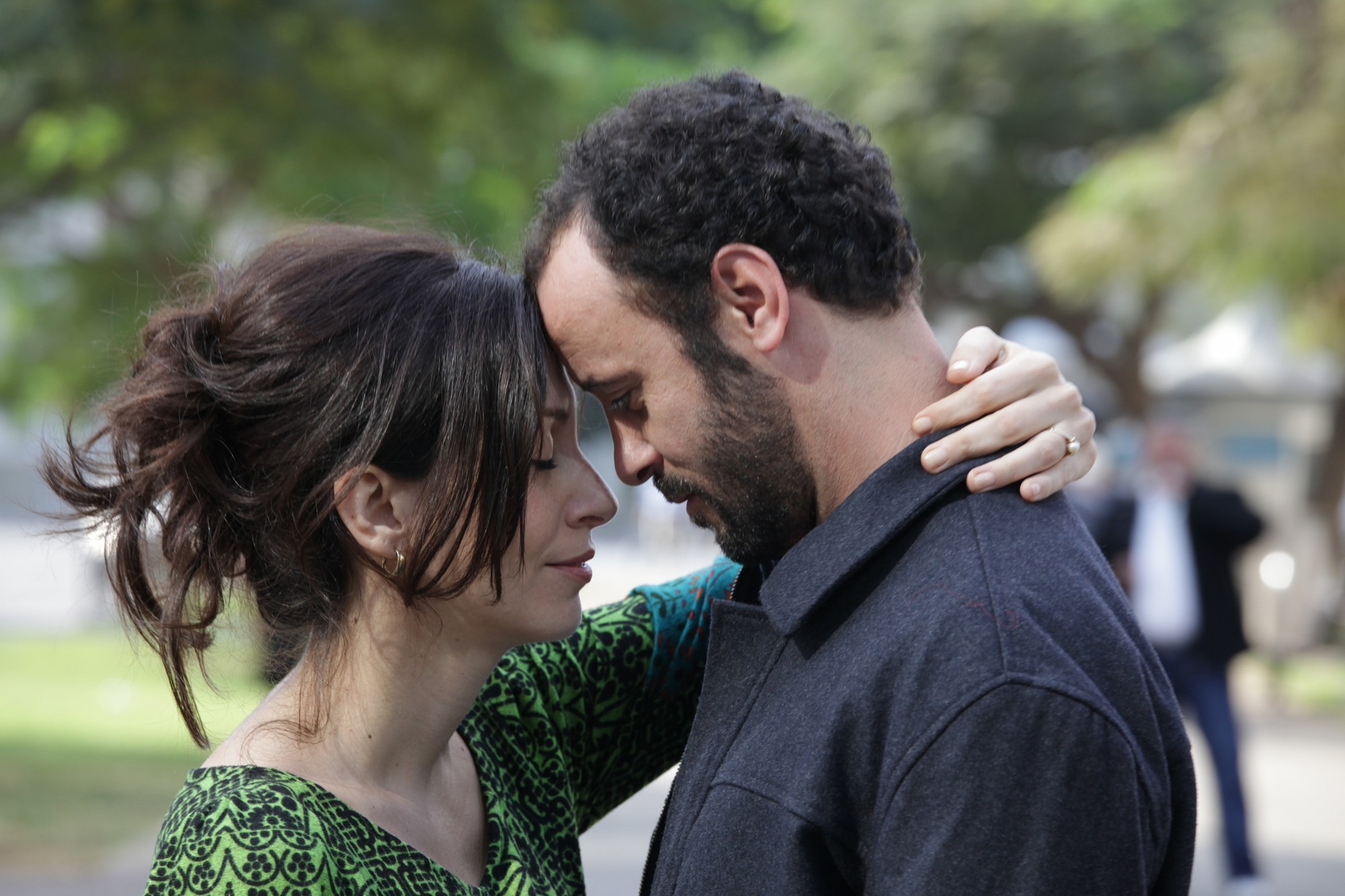 Evgenia Dodena stars as Kim and Ali Suliman stars as Amin Jaafari in Focus Features' The Attack (2013)