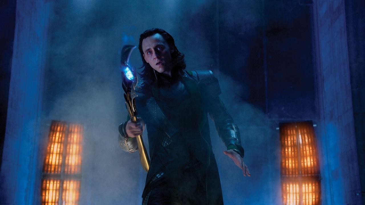 Tom Hiddleston stars as Loki in Walt Disney Pictures' The Avengers (2012)