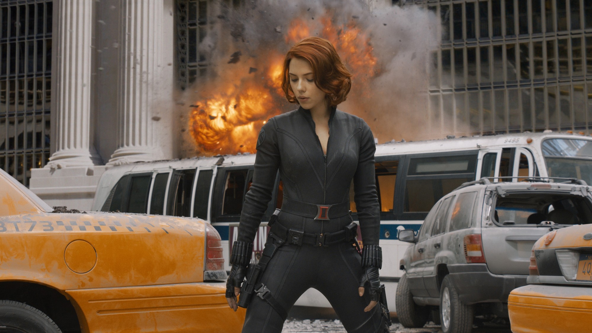 Scarlett Johansson stars as Natasha Romanoff/Black Widow in Walt Disney Pictures' The Avengers (2012)