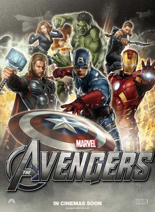 Poster of Walt Disney Pictures' The Avengers (2012)