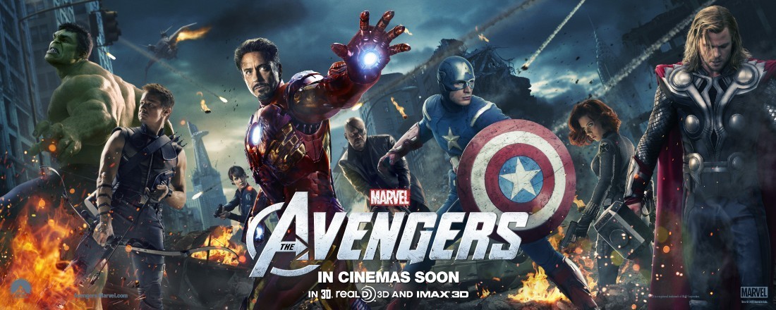 Poster of Walt Disney Pictures' The Avengers (2012)