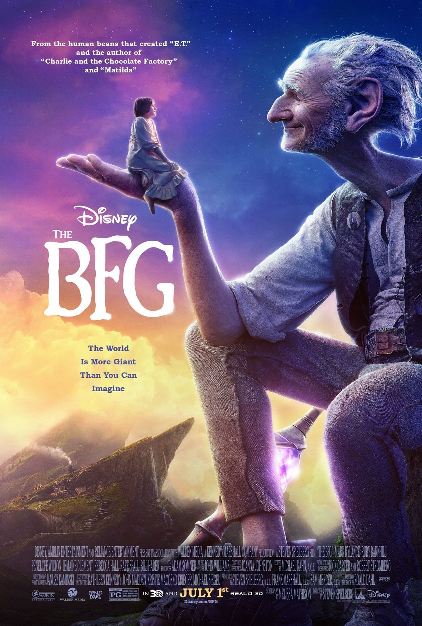 Poster of Walt Disney Pictures' The BFG (2016)