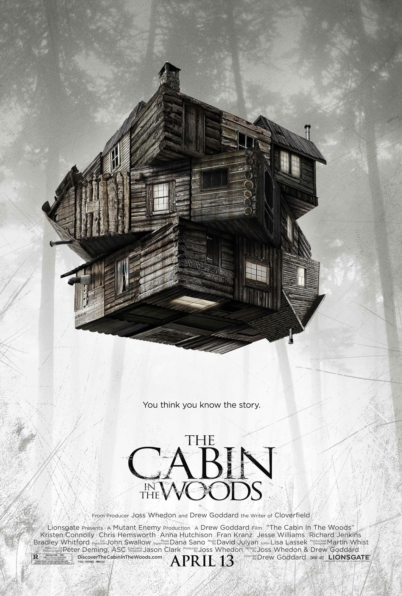 Poster of Lionsgate Films' The Cabin in the Woods (2012)