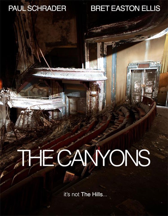 Poster of IFC Films' The Canyons (2013)