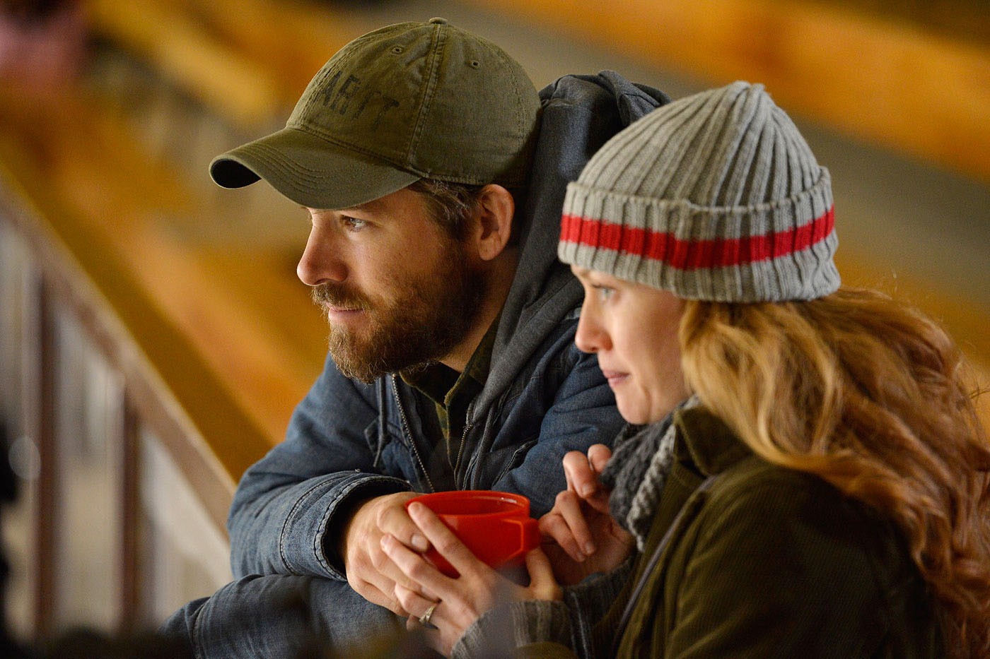 Ryan Reynolds stars as Matthew and Mireille Enos stars as Tina in A24's The Captive (2014)